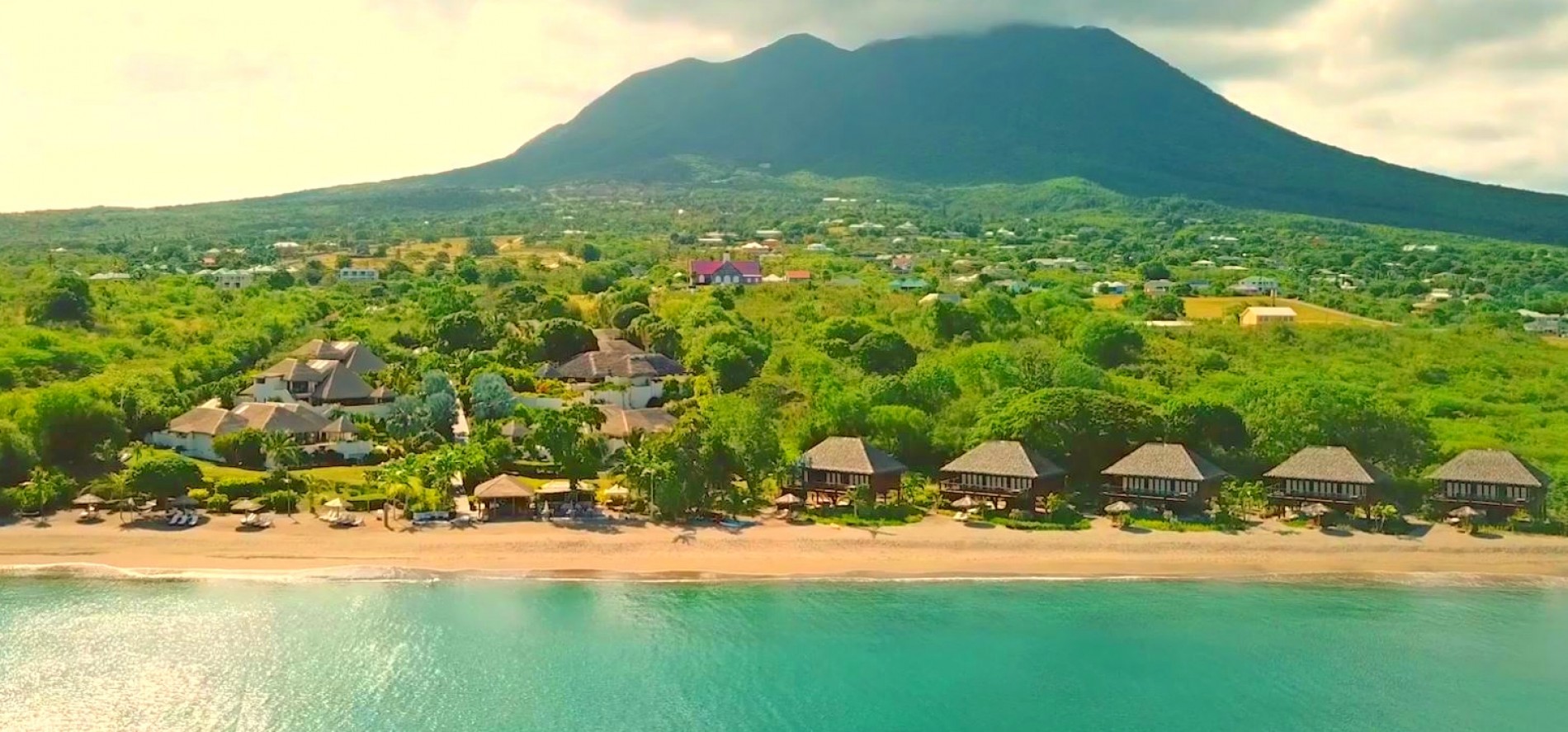 paradise beach nevis