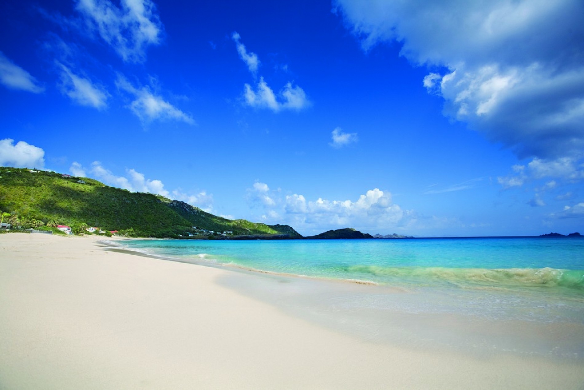 Flamands Beach, Beaches in St Barts