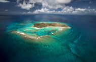 Aerial View of Necker Island