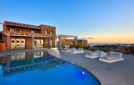 The pool at Villa Selena, Mykonos