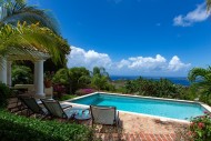 The View from Vista Caribe Villa in St John