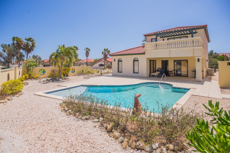 Private pool & terrace of Trinitaria 54, Tierre del Sol, Aru