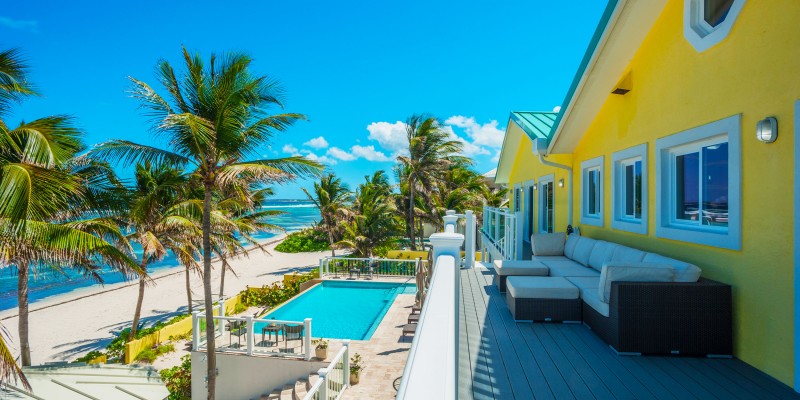 Fischer's Reef-8 bedroom Oceanfront Villa-Rum Point