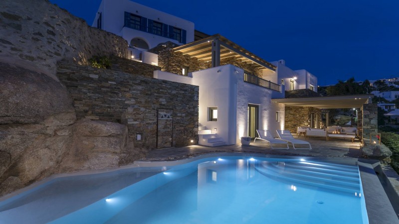 Themis - 6 bedroom - luxury villa - sea views - Mykonos