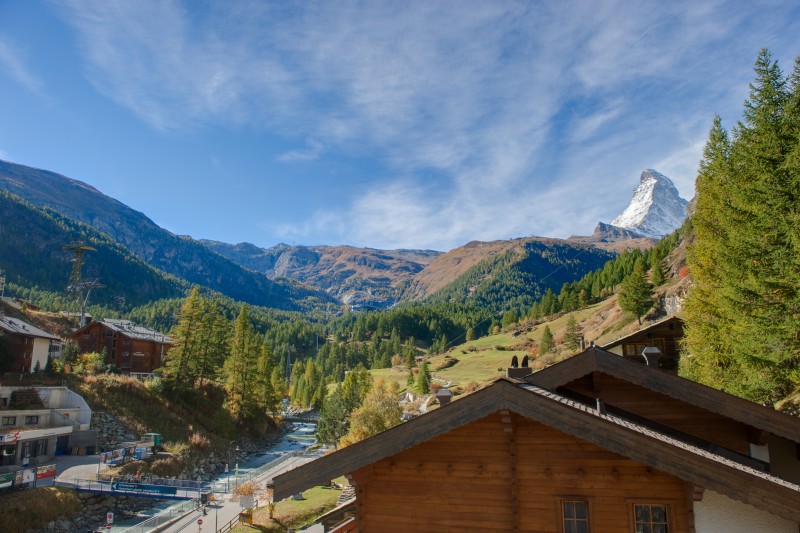 Zen Penthouse Zermatt - View of the Matterhorn in Summer