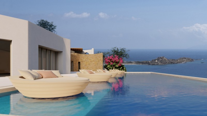 Serenity Psarou Estate | Greece Villas | Mykonos Villas