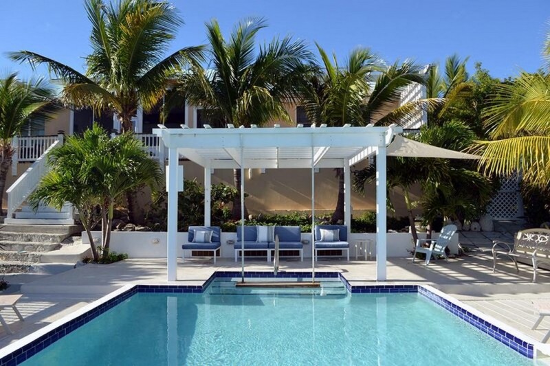view of villa and pool