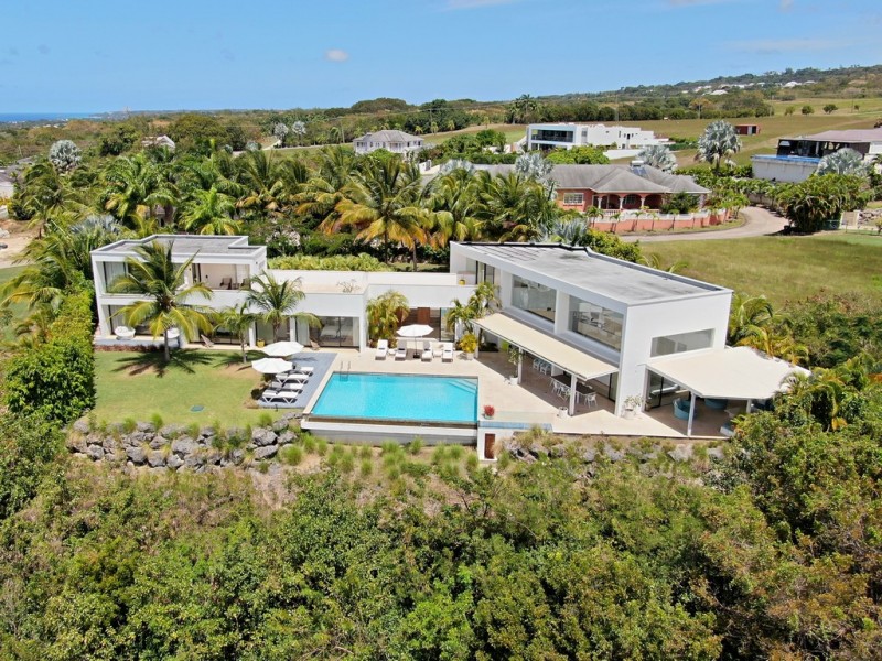 View of Pool and Villa