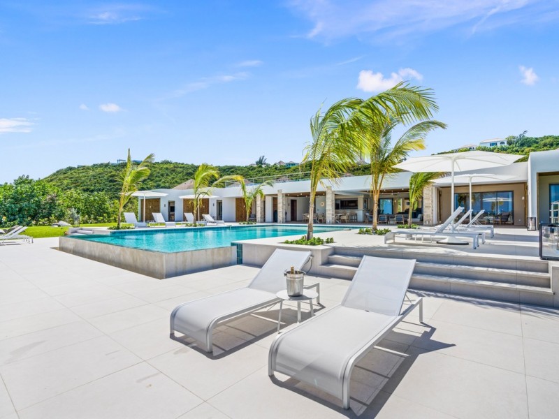 View of Pool and Villa