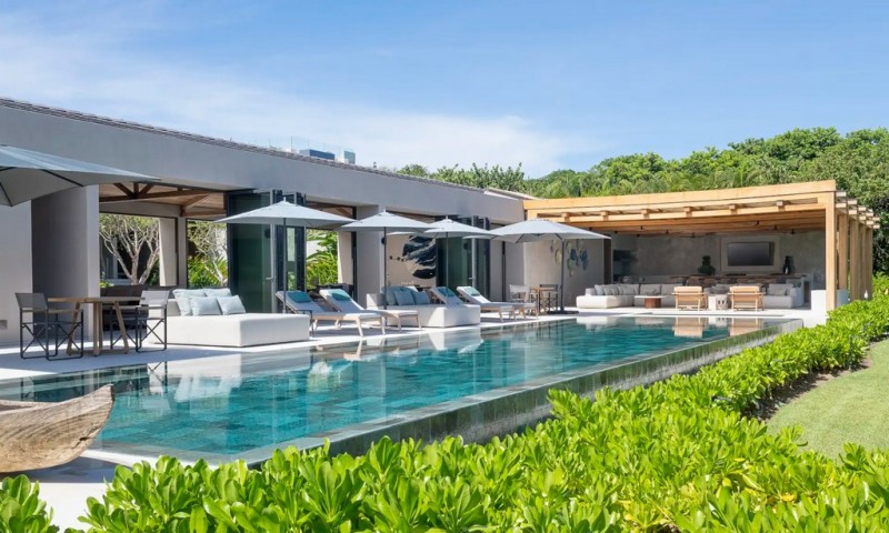 View of Pool and Villa