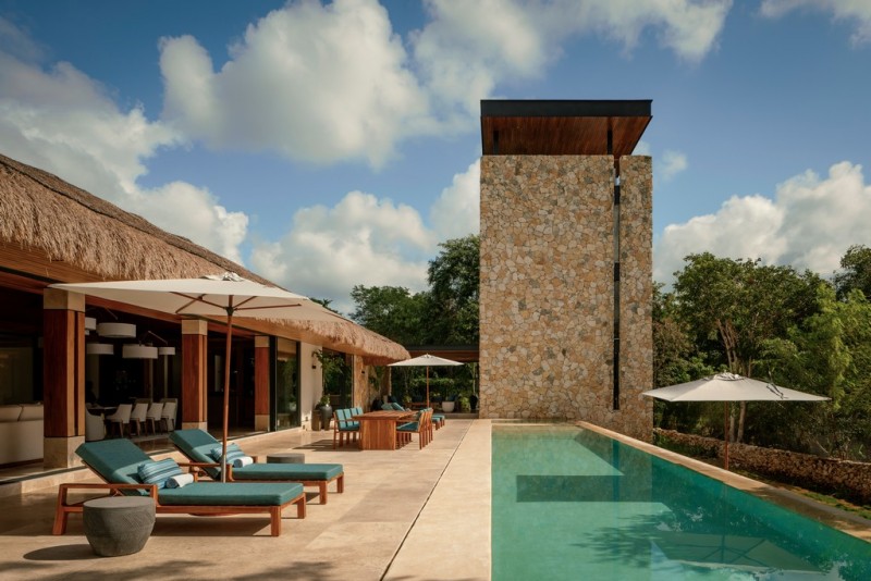 View of Pool and Villa