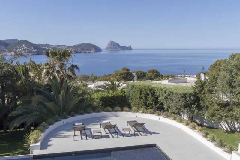 Es Vedra Style and the views from the private terrace