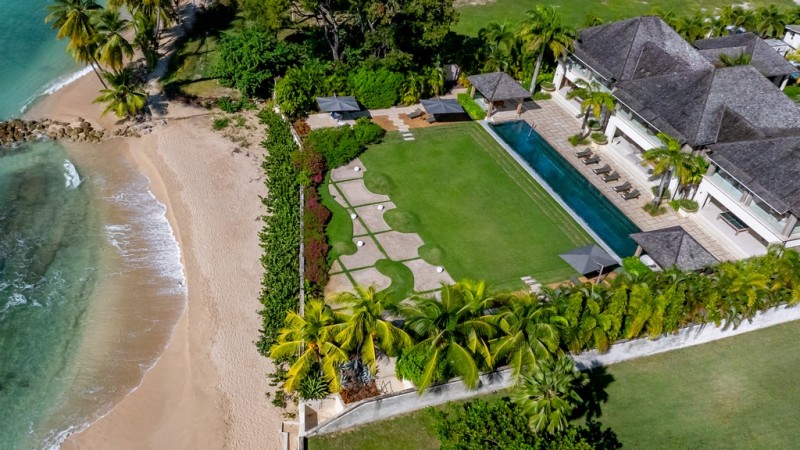 View of Pool and Villa