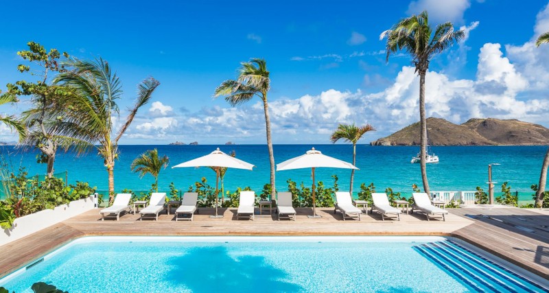 8 bedroom villa Ella on Flamands Beach St Barths
