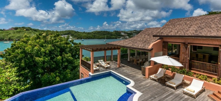 Pool House Villa at Calabash Resort in Grenada