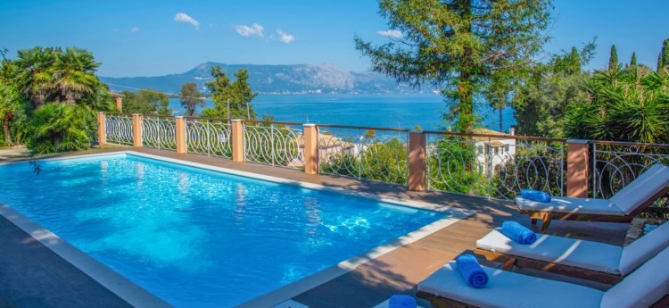 Villa 1870 Corfu, panoramic sea views