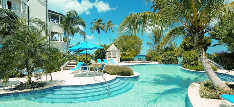 luxury beach front condo caribbean 8