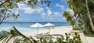 Beach view from Great House in Barbados