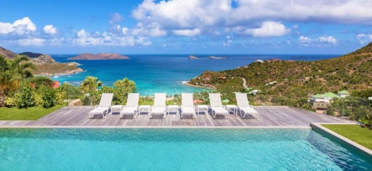 Villa Wine Note - a stunning St Barts villa in St Jean