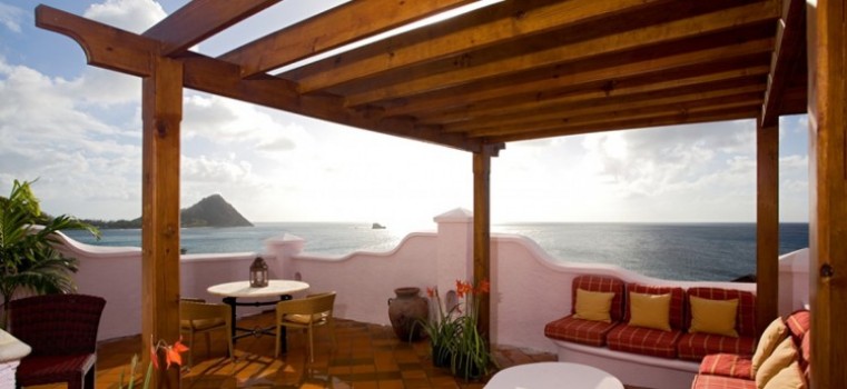 Ocean View Villa Suite with pool and terrace - Terrace with Sea View