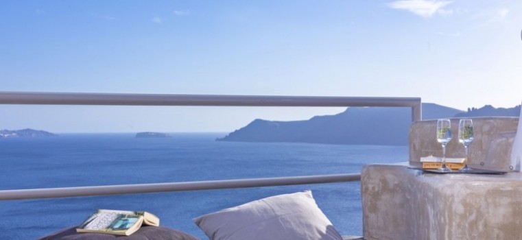 The magnificent sea views from Secret Escape, Oia